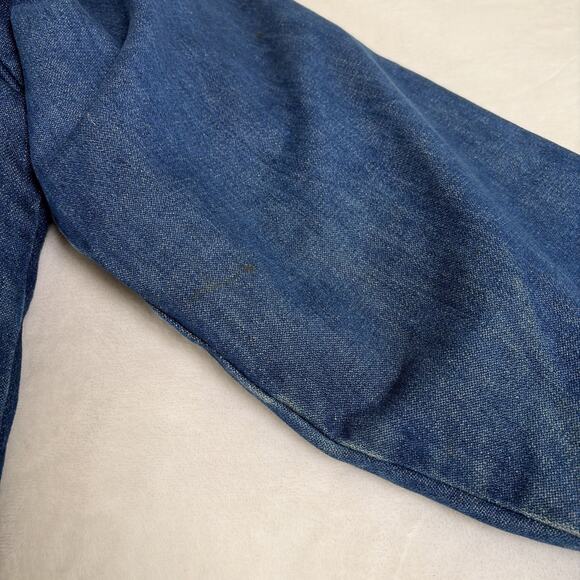 Vintage Wrangler Wrange Coat Denim Corduroy Sherpa Jacket Men’s Sz XXL 74254NV - Picture 13 of 15